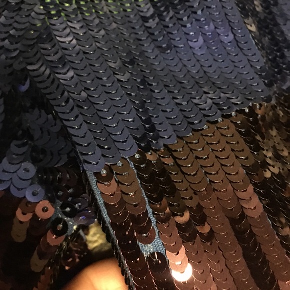 Michael Michael Kors Rainbow Striped Sequined Dress - Picture 15 of 16